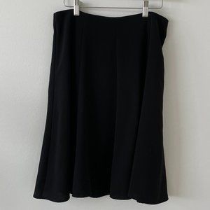 Cece black knee-length skirt size 8